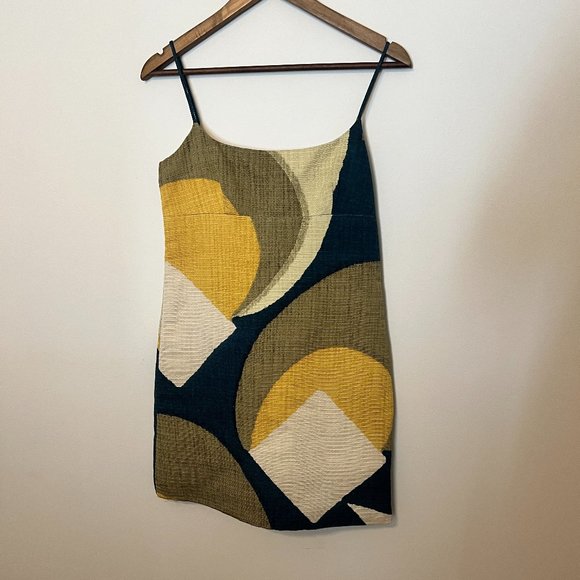 Marc Jacobs Dresses & Skirts - Marc Jacobs Geometric Cotton and Silk Mini Dress Size 6